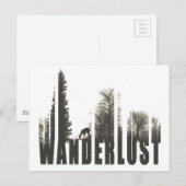 Carte Postale Wanderlust (Devant / Derrière)