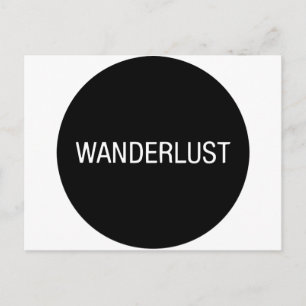 CARTE POSTALE WANDERLUST