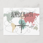 Carte Postale Wanderlust (Devant)