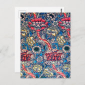 Carte Postale Wandle, William Morris (Devant / Derrière)