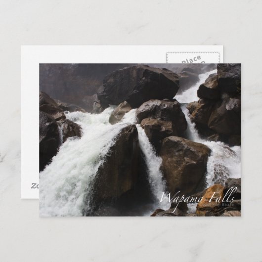 Carte postale Wapama Falls (Devant / Derrière)