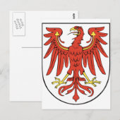 Carte Postale Wappen Brandenburg (Devant / Derrière)