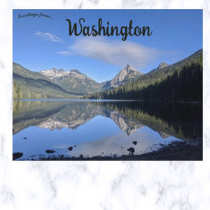 Carte Postale Waptus Lake Washington