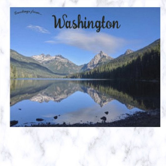 Carte Postale Waptus Lake Washington