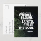 Carte Postale War against the soul (Devant / Derrière)