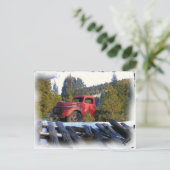 CARTE POSTALE WARD TRUCK (Debout devant)