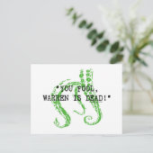 Carte Postale Warren est mort H. P. Lovecraft (Debout devant)