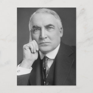 Carte Postale Warren G. Harding