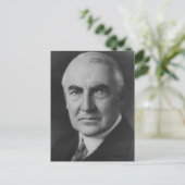 Carte Postale Warren G. Harding 29e Président (Debout devant)
