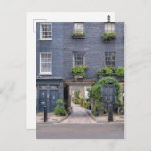 Carte Postale Warren Mews, Fitzrovia Londres Royaume-Uni (Devant / Derrière)