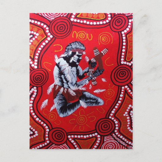 CARTE POSTALE WARRIOR CHANT (Devant)