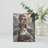 Carte postale Warrior Woman (Debout devant)