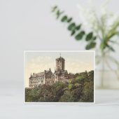Carte Postale Wartburg, de l'est, Thuringe, Allemagne rare P (Debout devant)
