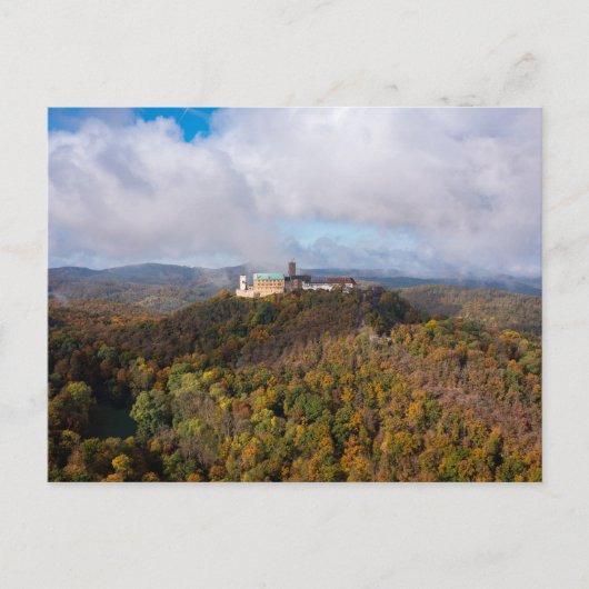 Carte Postale Wartburg en Thuringe (Devant)