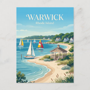 Carte Postale Warwick, Rhode Island