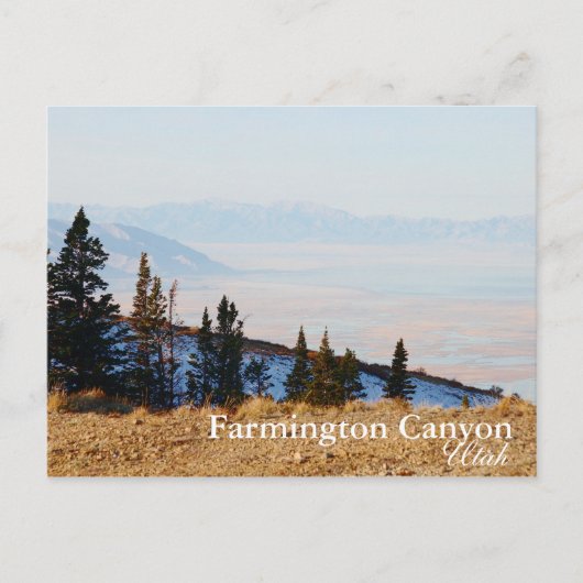 Carte Postale Wasatch Mountains, Utah (Devant)