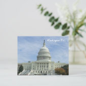 Carte postale Washington (Debout devant)