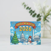 Carte postale WASHINGTON (Debout devant)