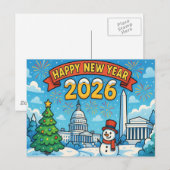 Carte postale WASHINGTON (Devant / Derrière)