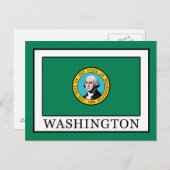 Carte Postale Washington (Devant / Derrière)