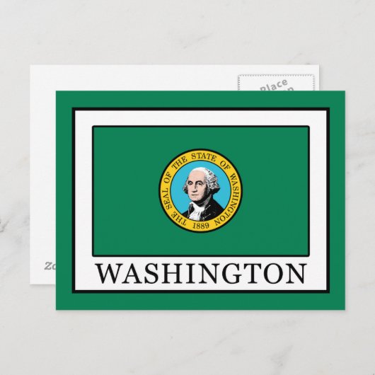 Carte Postale Washington (Devant / Derrière)