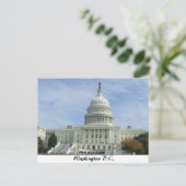 Carte postale Washington (Debout devant)