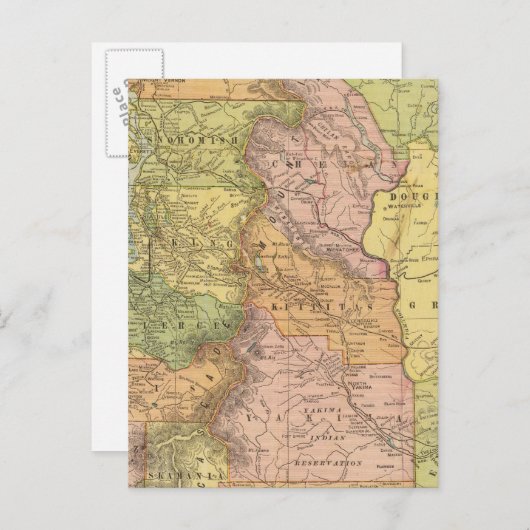 Carte Postale Washington 7 (Devant / Derrière)