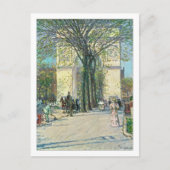 Carte Postale Washington Arch New York par Childe Hassam (Devant)