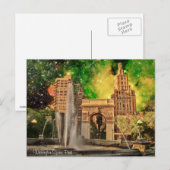 Carte Postale Washington Carré Park, New York (Devant / Derrière)