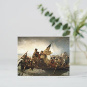 Carte Postale Washington Crossing the Delaware (Debout devant)