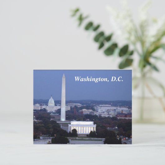 Carte postale Washington, D.C. (Debout devant)
