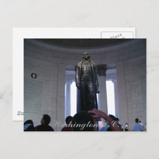 Carte Postale Washington D.C. (Devant / Derrière)