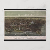 Carte Postale Washington D.C. De Potomac Look North (1892) (Devant)