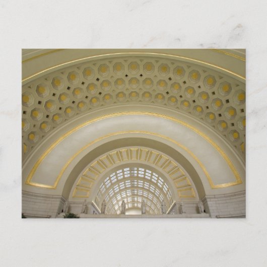 Carte Postale WASHINGTON, D.C. USA. Intérieur de la gare Union. (Devant)