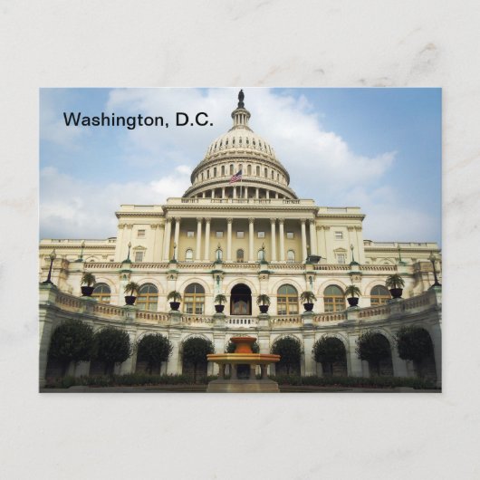 Carte postale Washington DC (Devant)