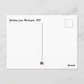 Carte postale Washington DC (Dos)