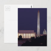 Carte Postale Washington DC 2 (Devant / Derrière)