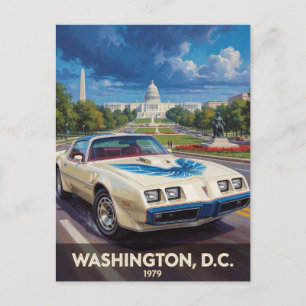 Carte Postale Washington DC American Road Cruiser 1979