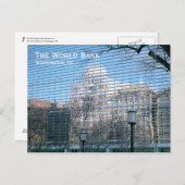 Carte Postale Washington, DC : Banque mondiale (Devant / Derrière)