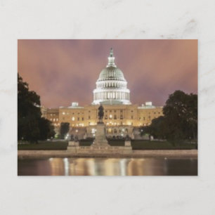Carte Postale Washington DC, Capitol Building