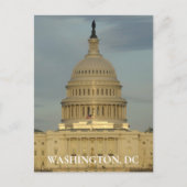 Carte Postale Washington DC Capitol Building Travel Photo (Devant)