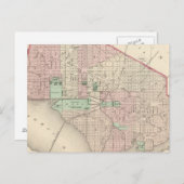 Carte Postale Washington DC et Georgetown (Devant / Derrière)