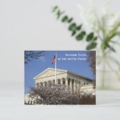 Carte Postale Washington, DC : La Cour Suprême (Debout devant)