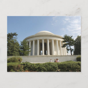 Carte Postale Washington, DC. Mémorial Thomas Jefferson