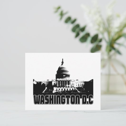Carte Postale Washington DC Skyline (Debout devant)