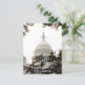 Carte Postale Washington DC US Capitol Dome Photographie (Debout devant)