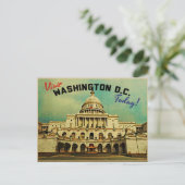 Carte Postale Washington DC Vintage (Debout devant)
