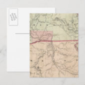 Carte Postale Washington et Oregon et Idaho et Montana (Devant / Derrière)