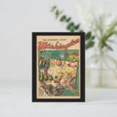 Carte Postale Washington, Etat À feuillage persistant (Debout devant)