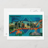 Carte Postale Washington - Grandes scènes de lettres 2 (Devant / Derrière)